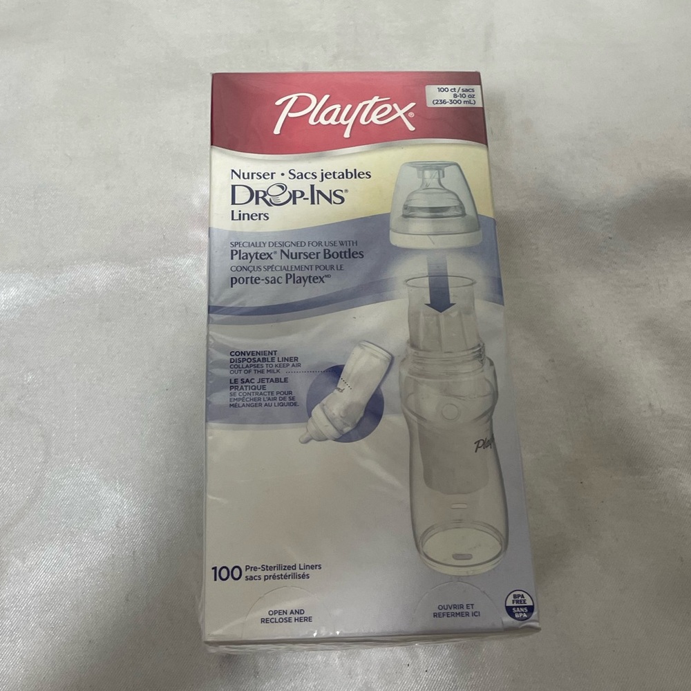 NEW Playtex nurser liners 100ct drop ins